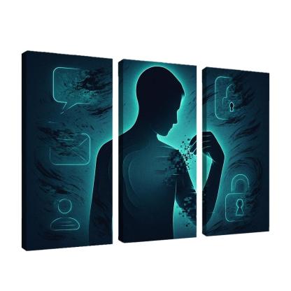 The Right To Be Forgotten custom paintings frame