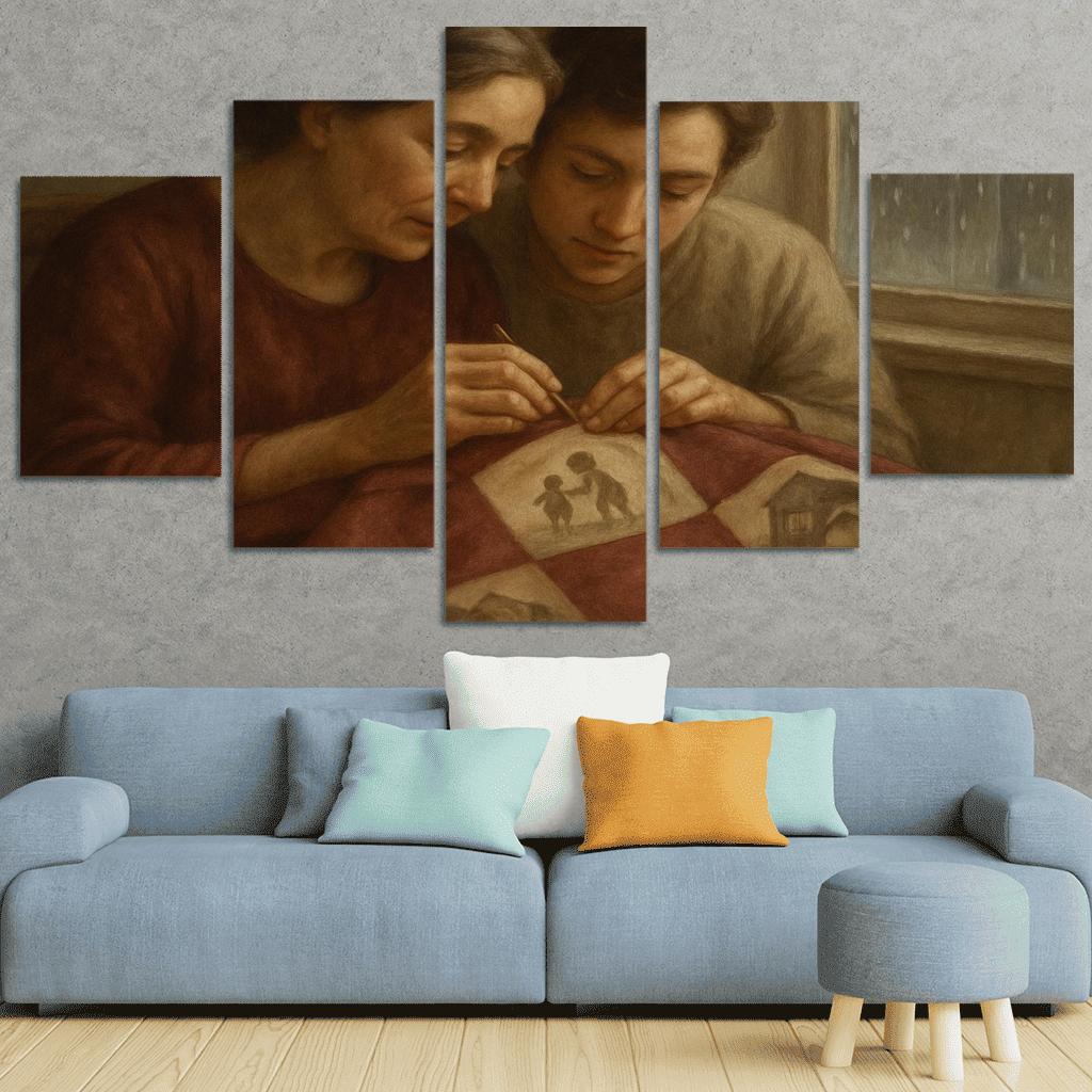 The Quilt Of Remembered Hands art trends