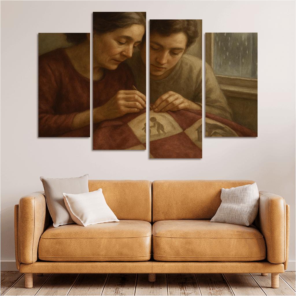 The Quilt Of Remembered Hands art trends