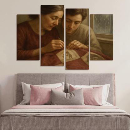 The Quilt Of Remembered Hands art trends