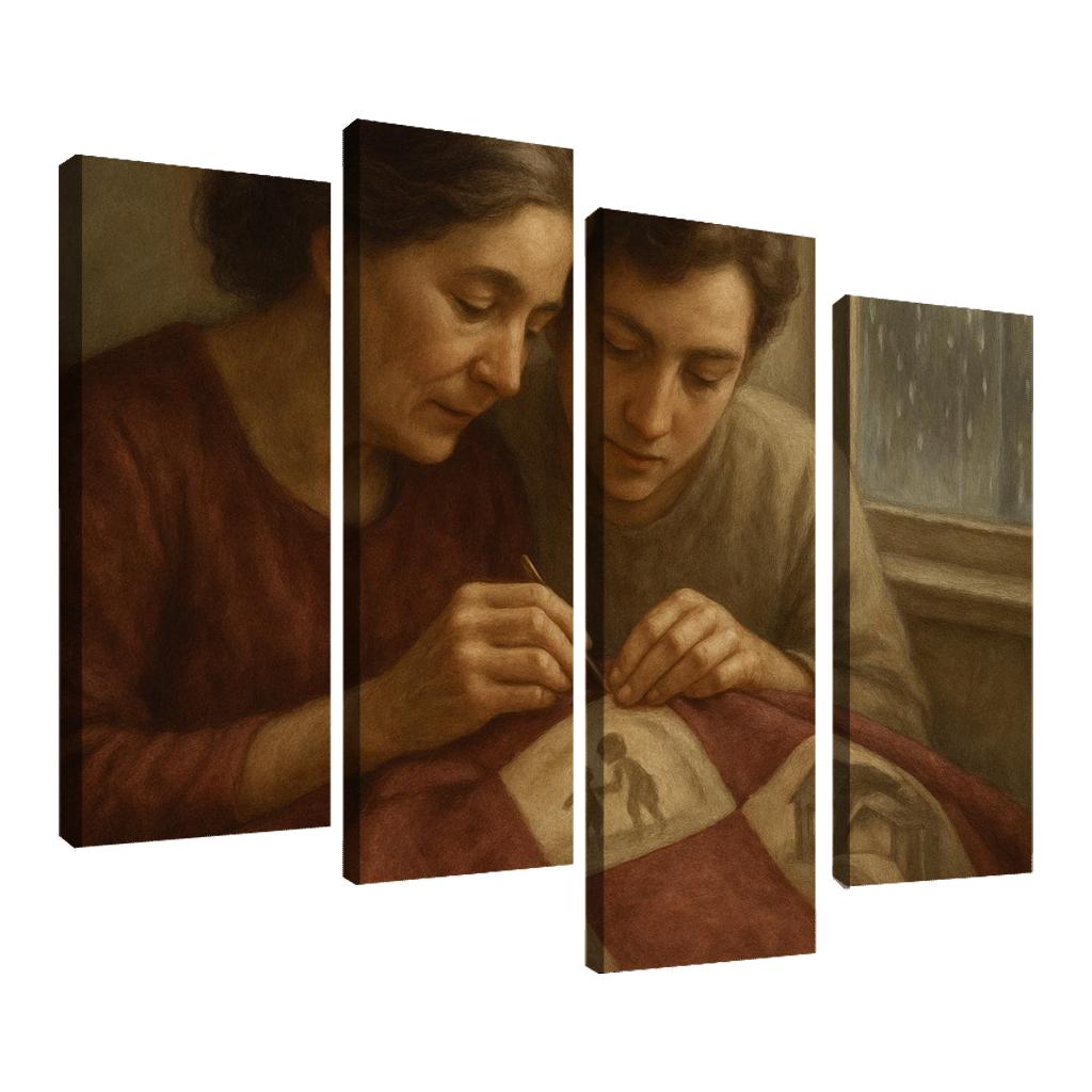 The Quilt Of Remembered Hands art trends