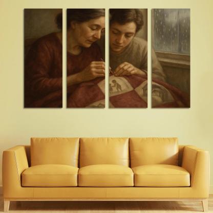 The Quilt Of Remembered Hands art trends