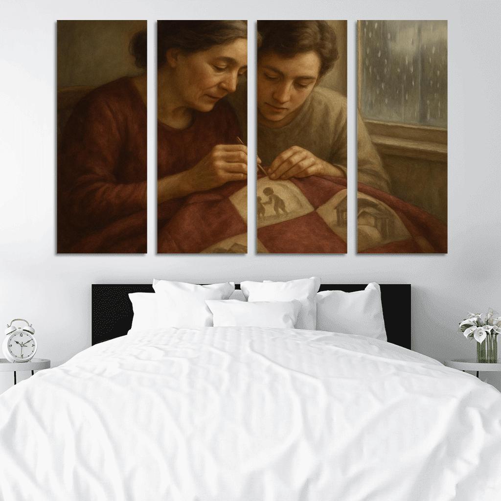 The Quilt Of Remembered Hands art trends