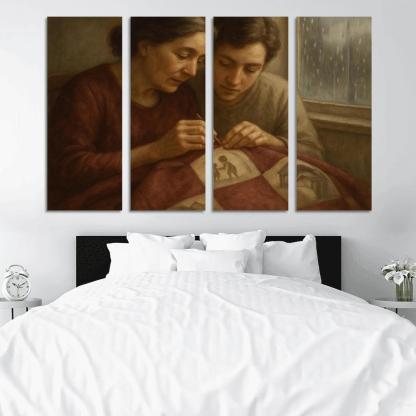 The Quilt Of Remembered Hands art trends