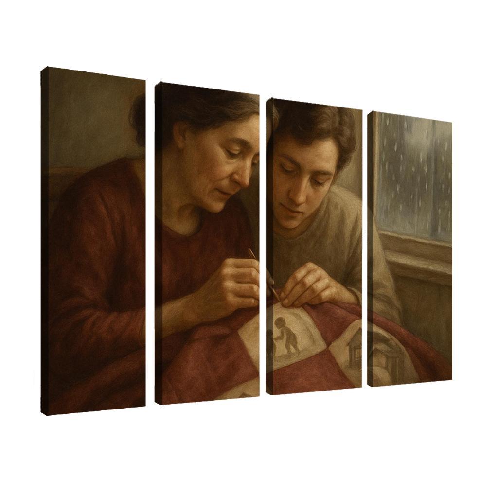 The Quilt Of Remembered Hands art trends