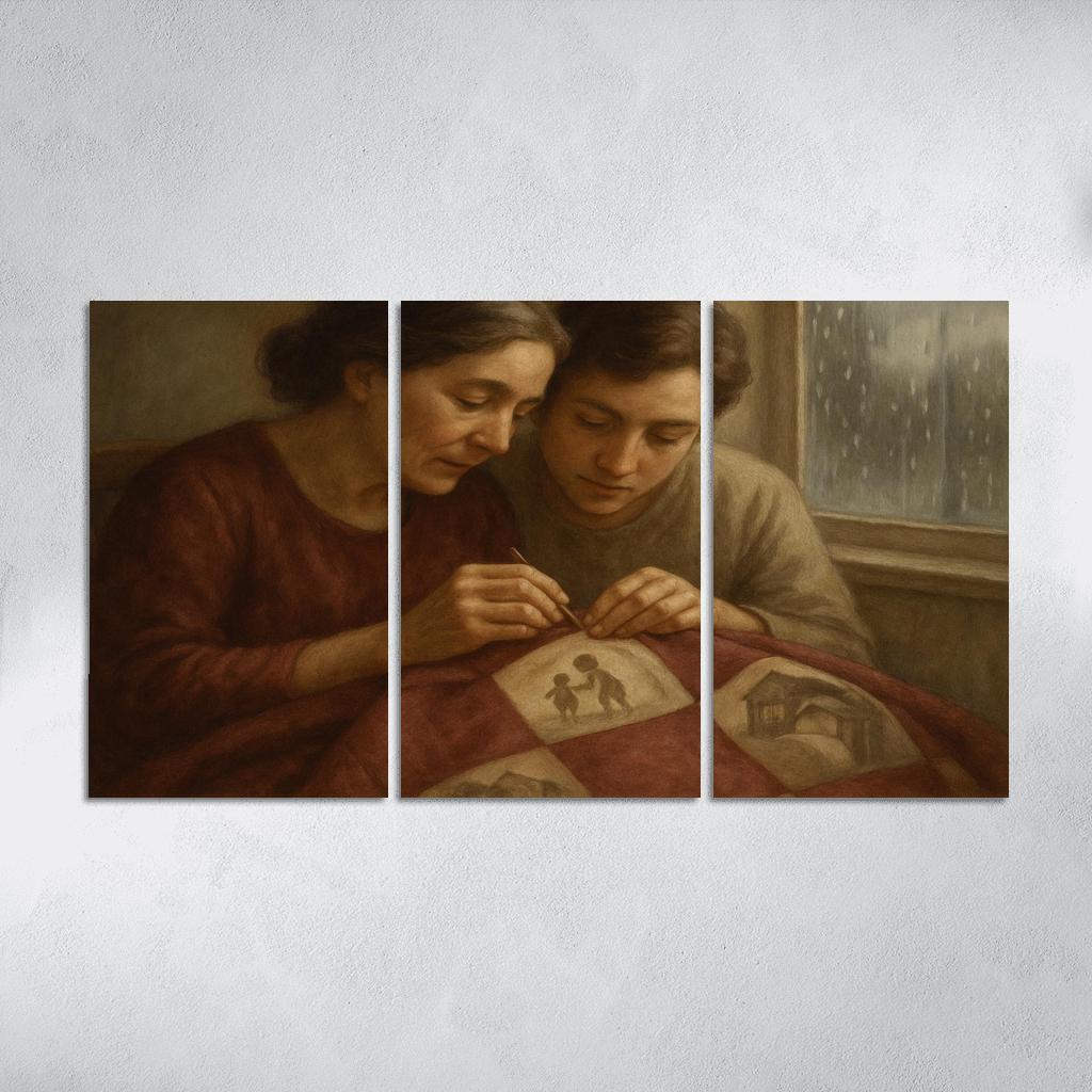 The Quilt Of Remembered Hands art trends