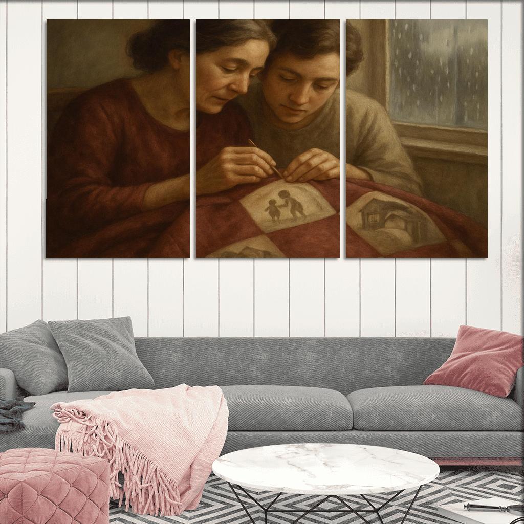 The Quilt Of Remembered Hands art trends