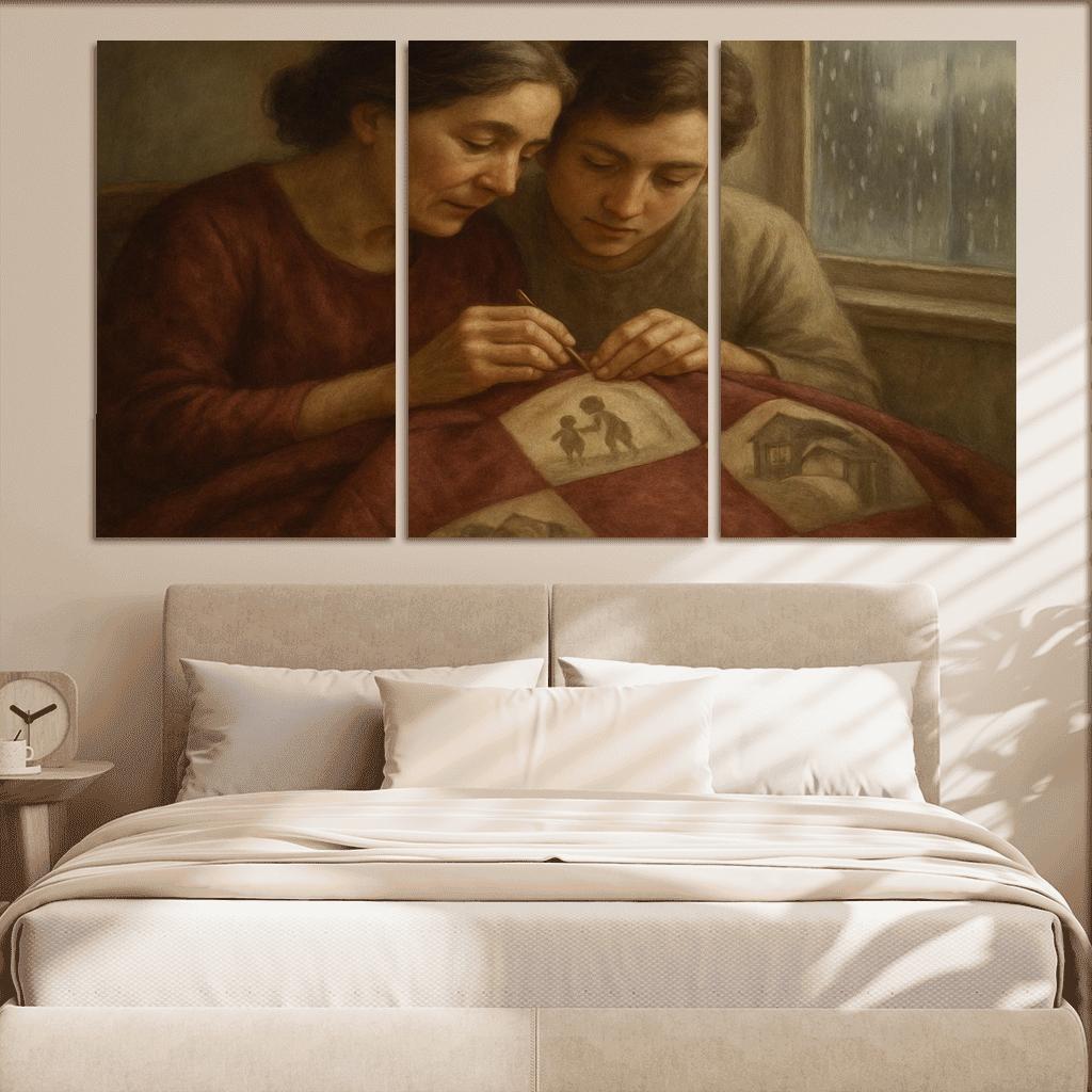 The Quilt Of Remembered Hands art trends