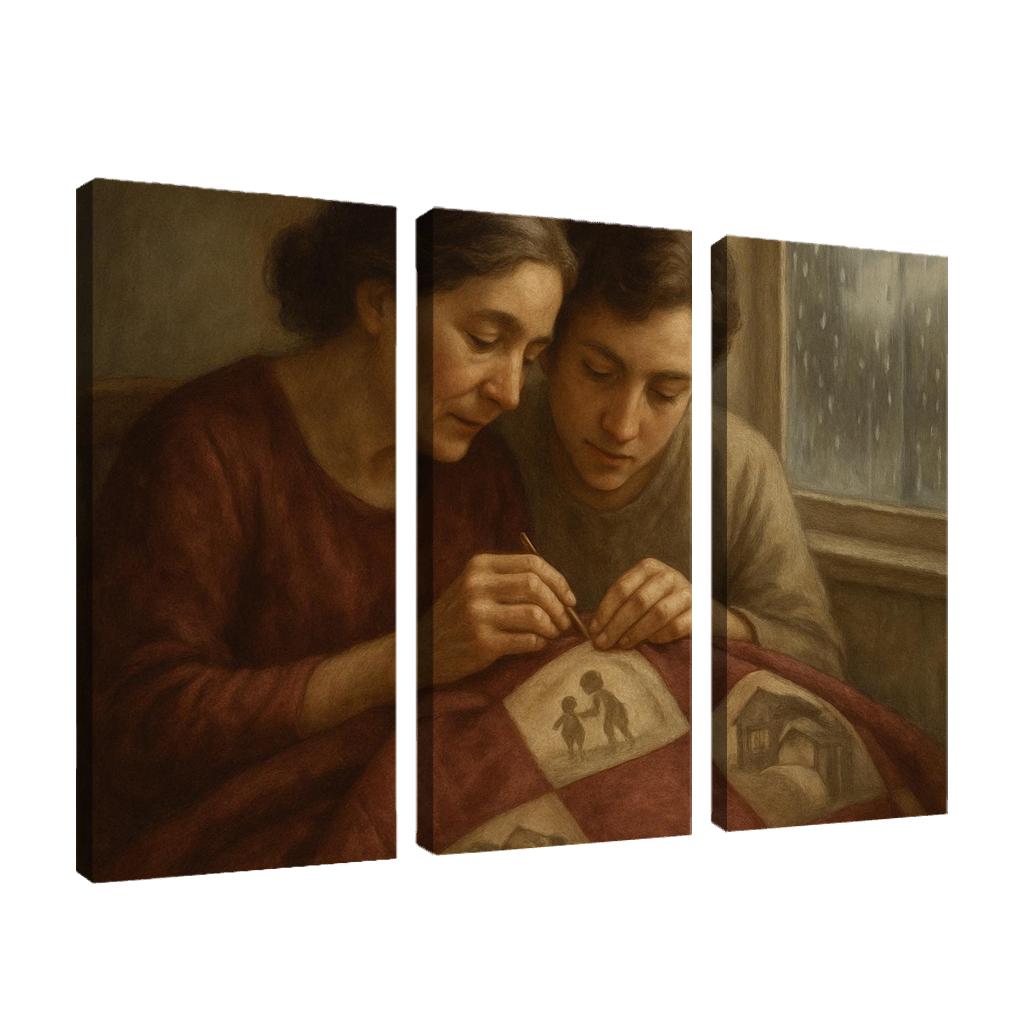 The Quilt Of Remembered Hands art trends