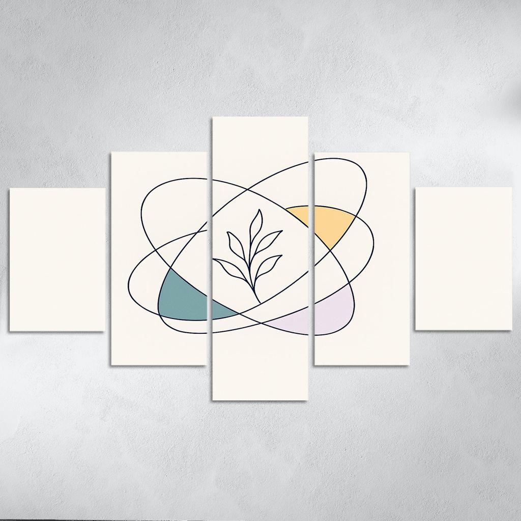 Orbiting Silence Symbols decor