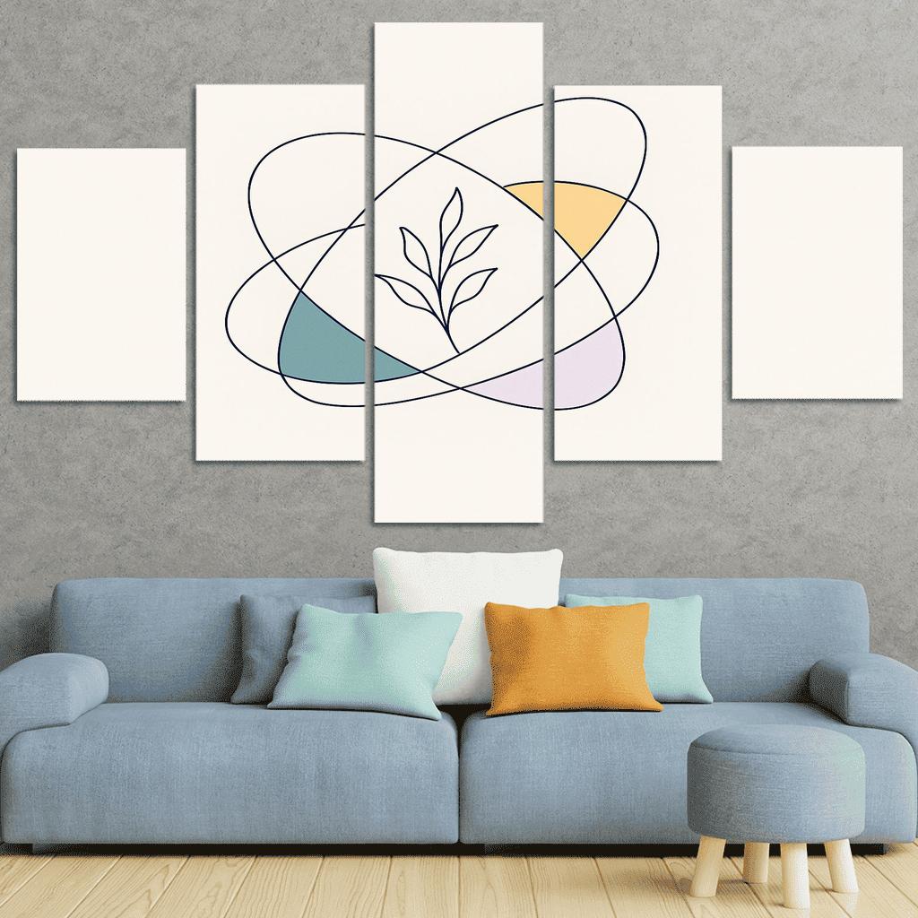 Orbiting Silence Symbols decor