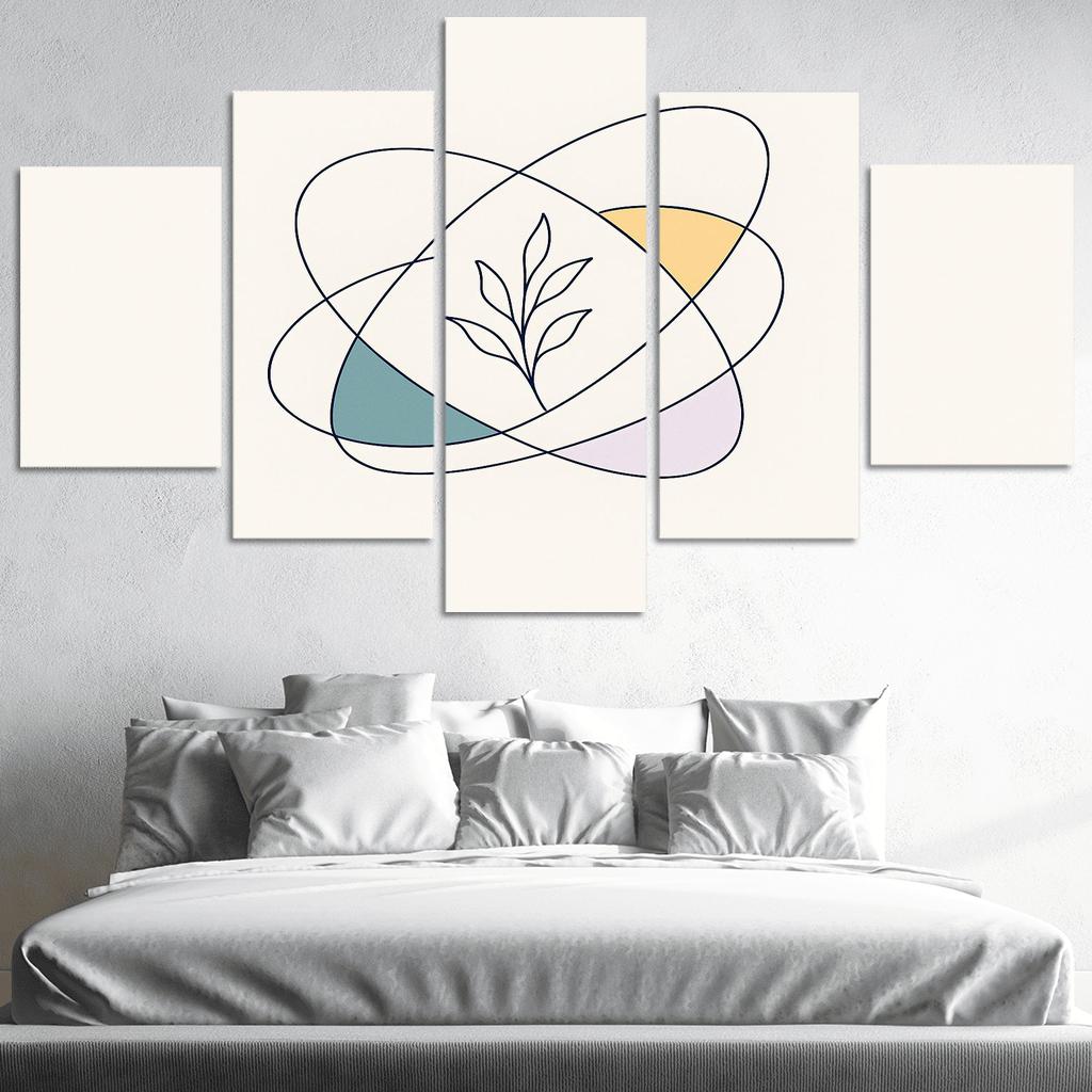 Orbiting Silence Symbols decor