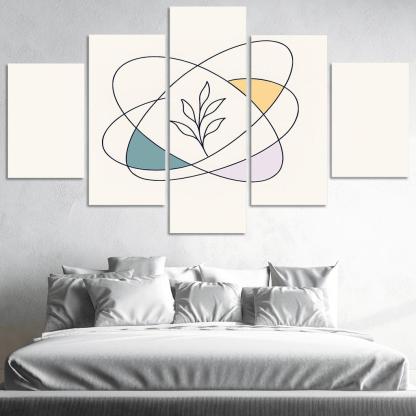 Orbiting Silence Symbols decor