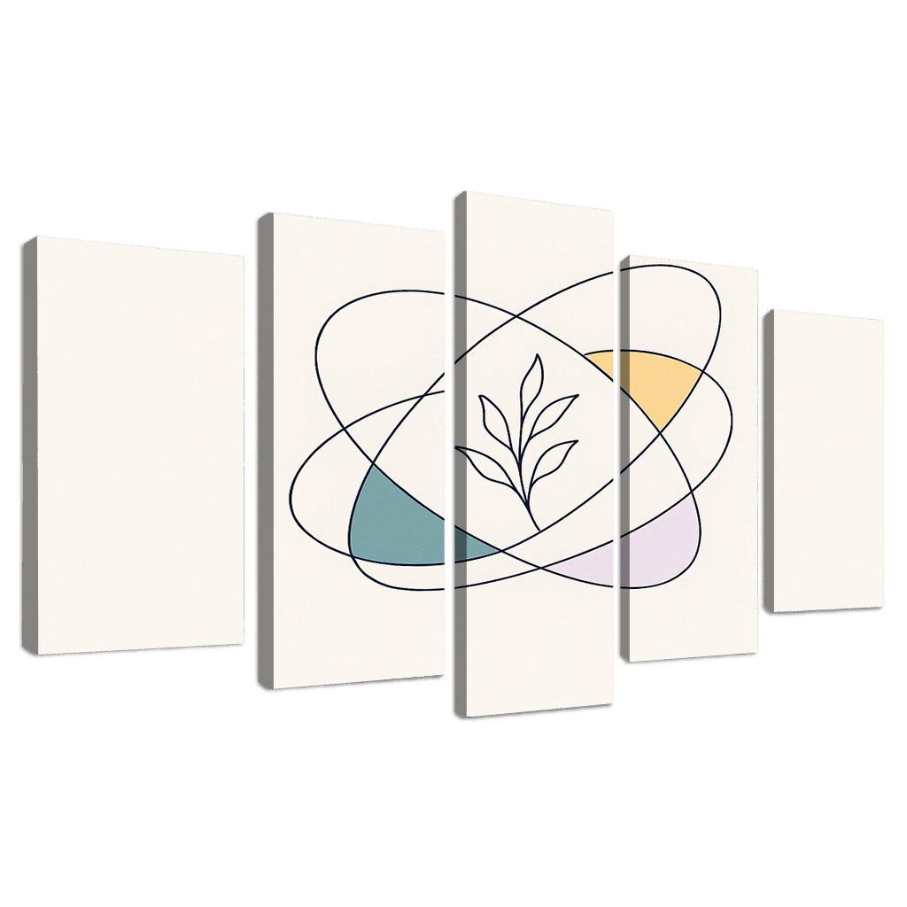 Orbiting Silence Symbols decor