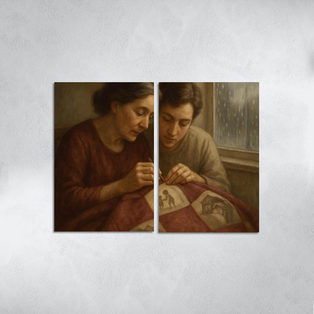 The Quilt Of Remembered Hands art trends