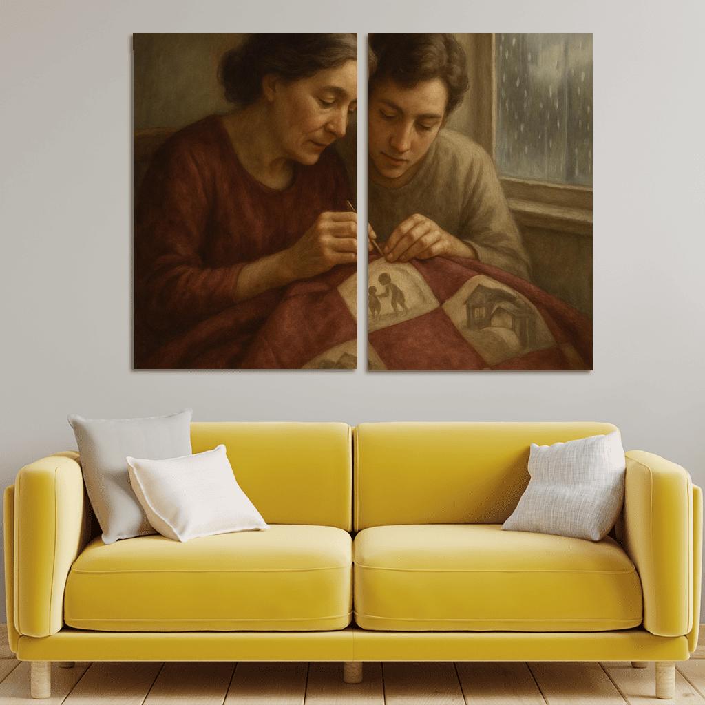 The Quilt Of Remembered Hands art trends