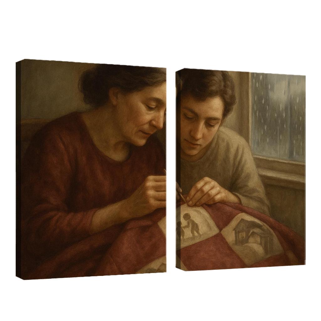 The Quilt Of Remembered Hands art trends