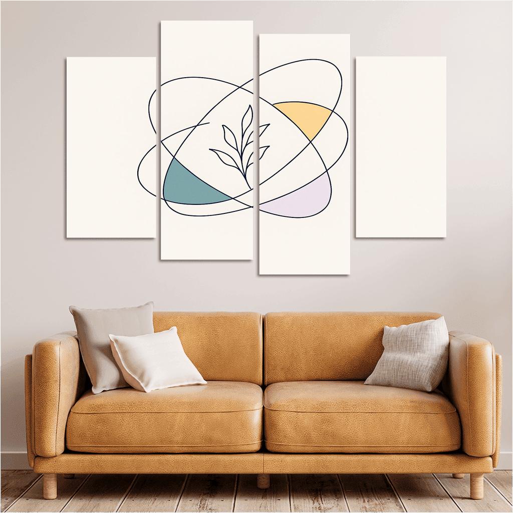 Orbiting Silence Symbols decor