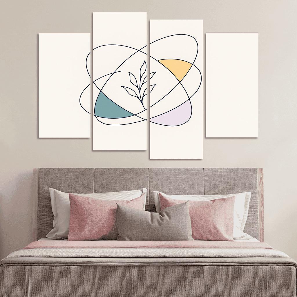 Orbiting Silence Symbols decor
