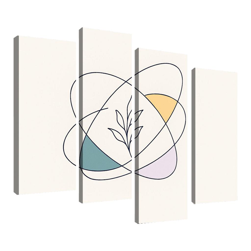 Orbiting Silence Symbols decor