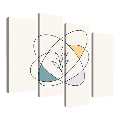 Orbiting Silence Symbols decor