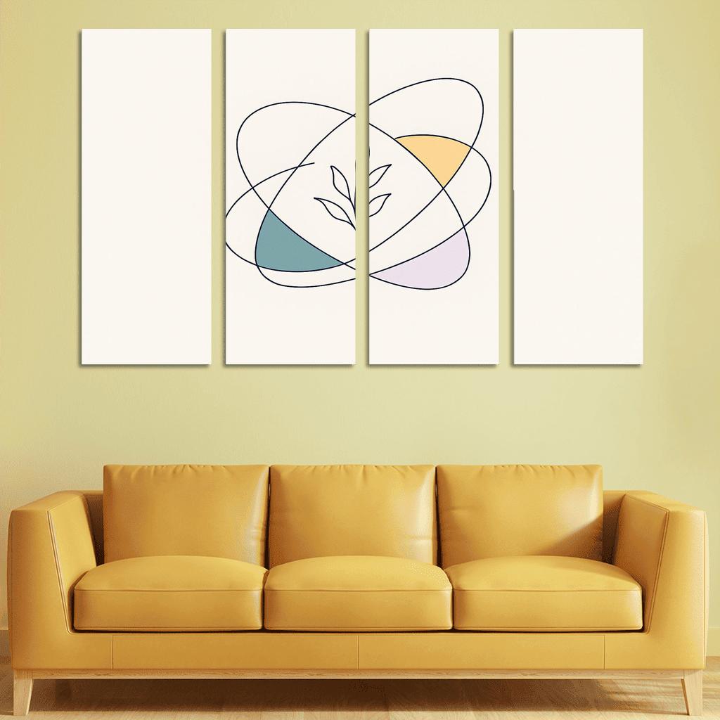Orbiting Silence Symbols decor