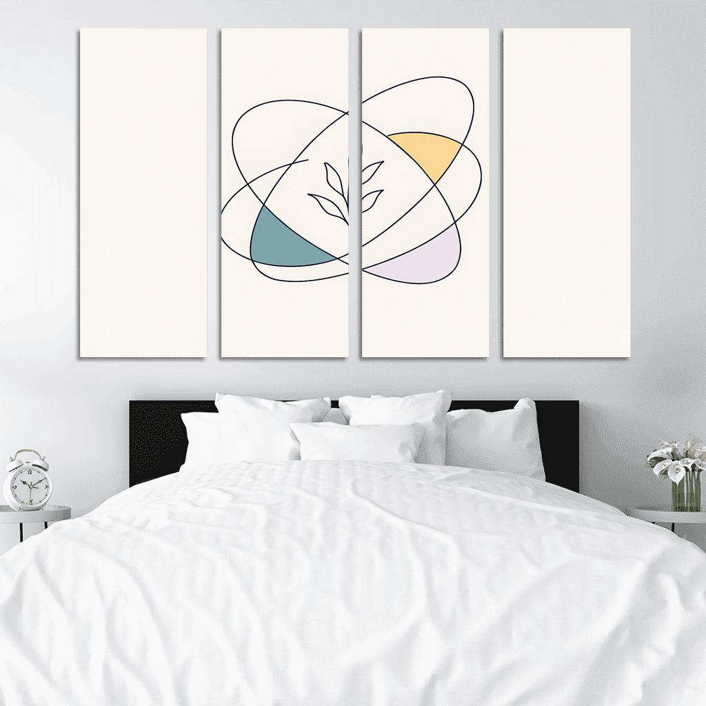Orbiting Silence Symbols decor