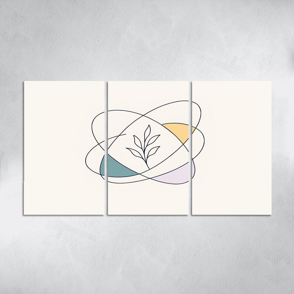 Orbiting Silence Symbols decor