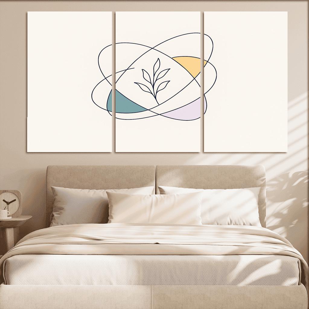 Orbiting Silence Symbols decor