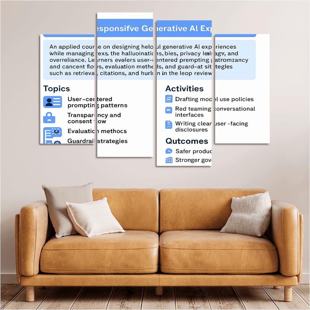 Ethical Design For Generative AI Products premium artwork frames
