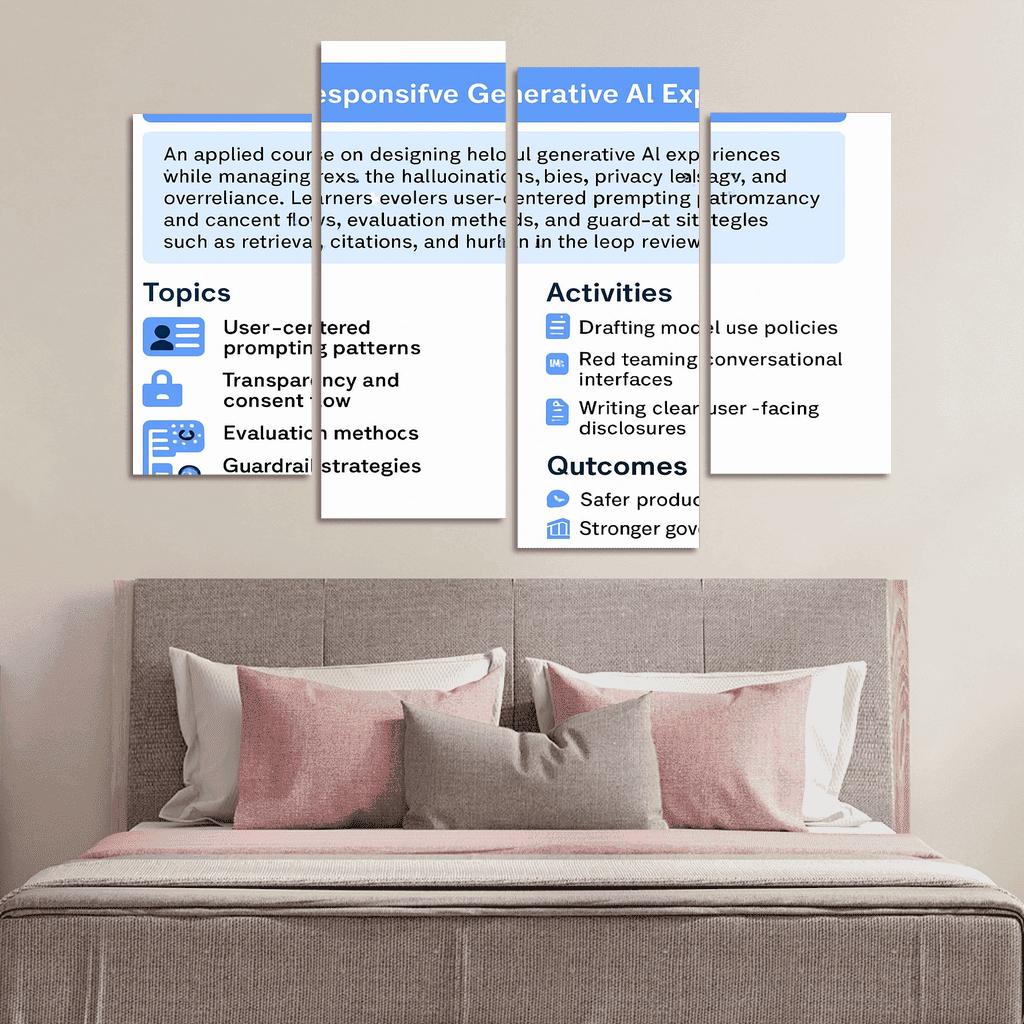Ethical Design For Generative AI Products premium artwork frames