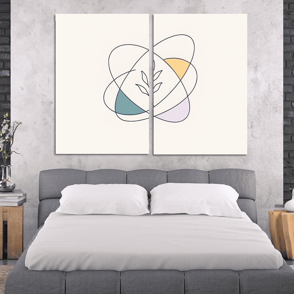 Orbiting Silence Symbols decor