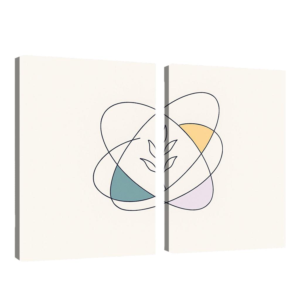 Orbiting Silence Symbols decor