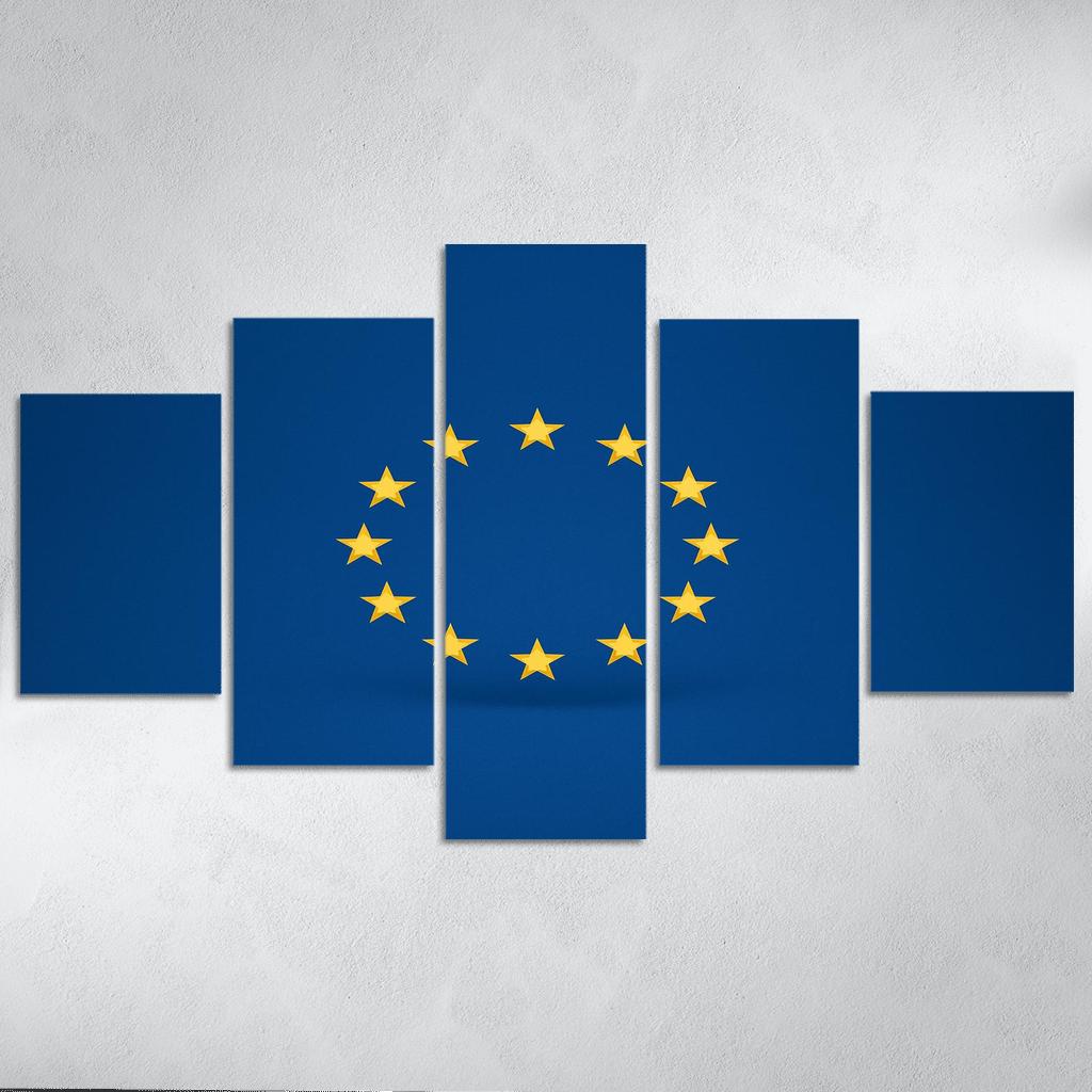 Circle Of Stars Unity canvas paintings frame