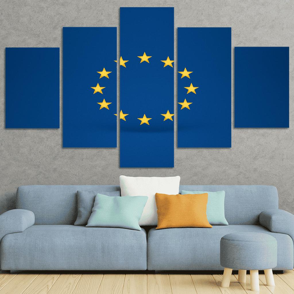 Circle Of Stars Unity canvas paintings frame