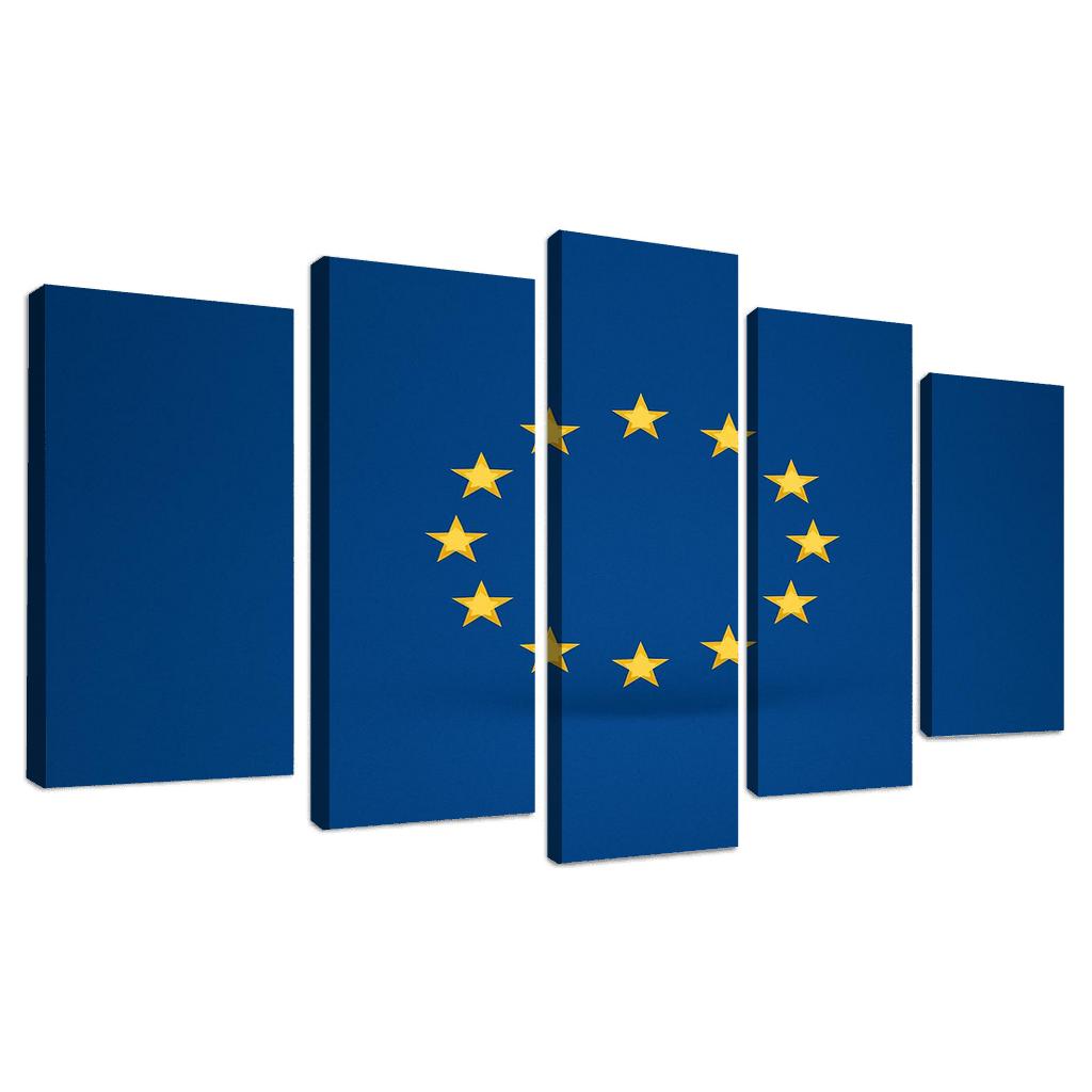 Circle Of Stars Unity canvas paintings frame