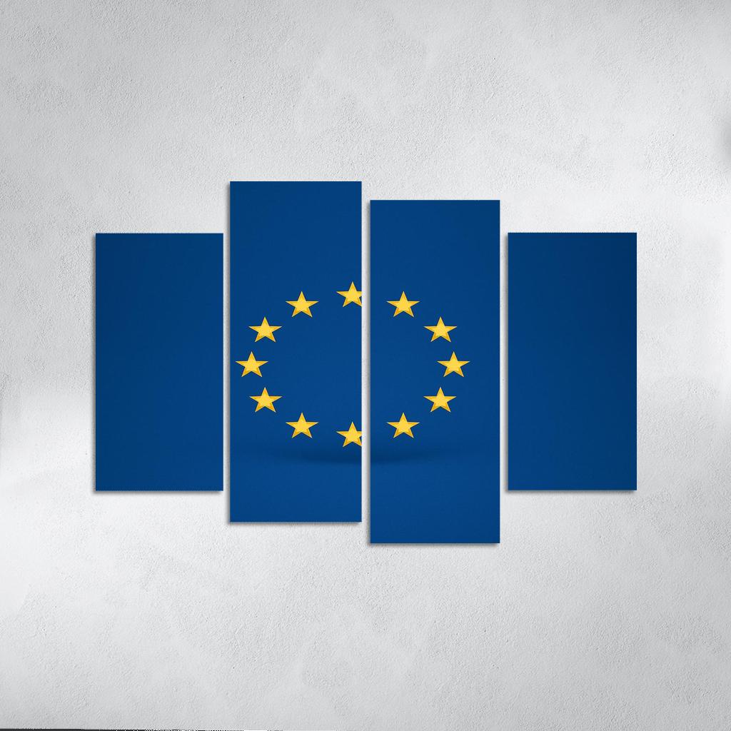 Circle Of Stars Unity canvas paintings frame