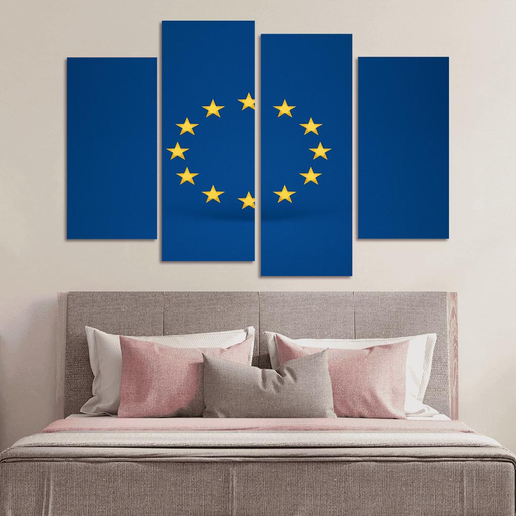 Circle Of Stars Unity canvas paintings frame