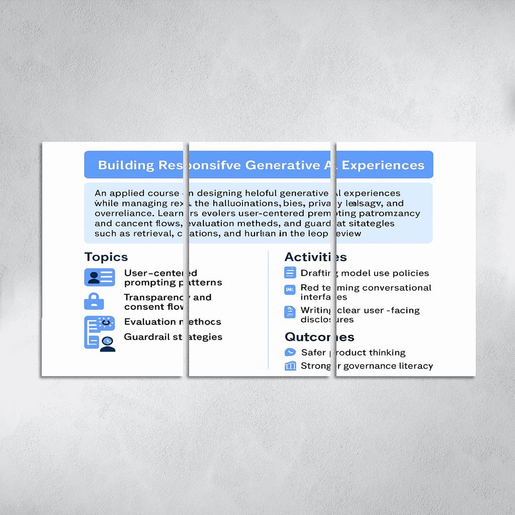 Ethical Design For Generative AI Products premium artwork frames