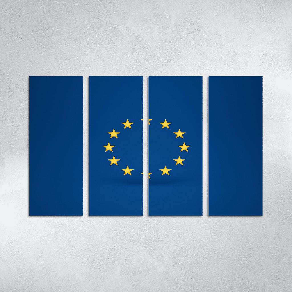 Circle Of Stars Unity canvas paintings frame