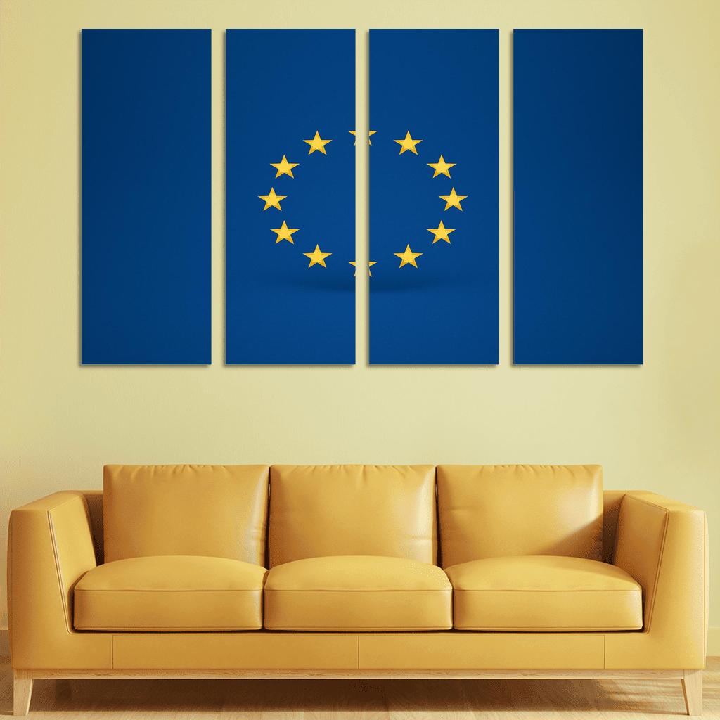 Circle Of Stars Unity canvas paintings frame