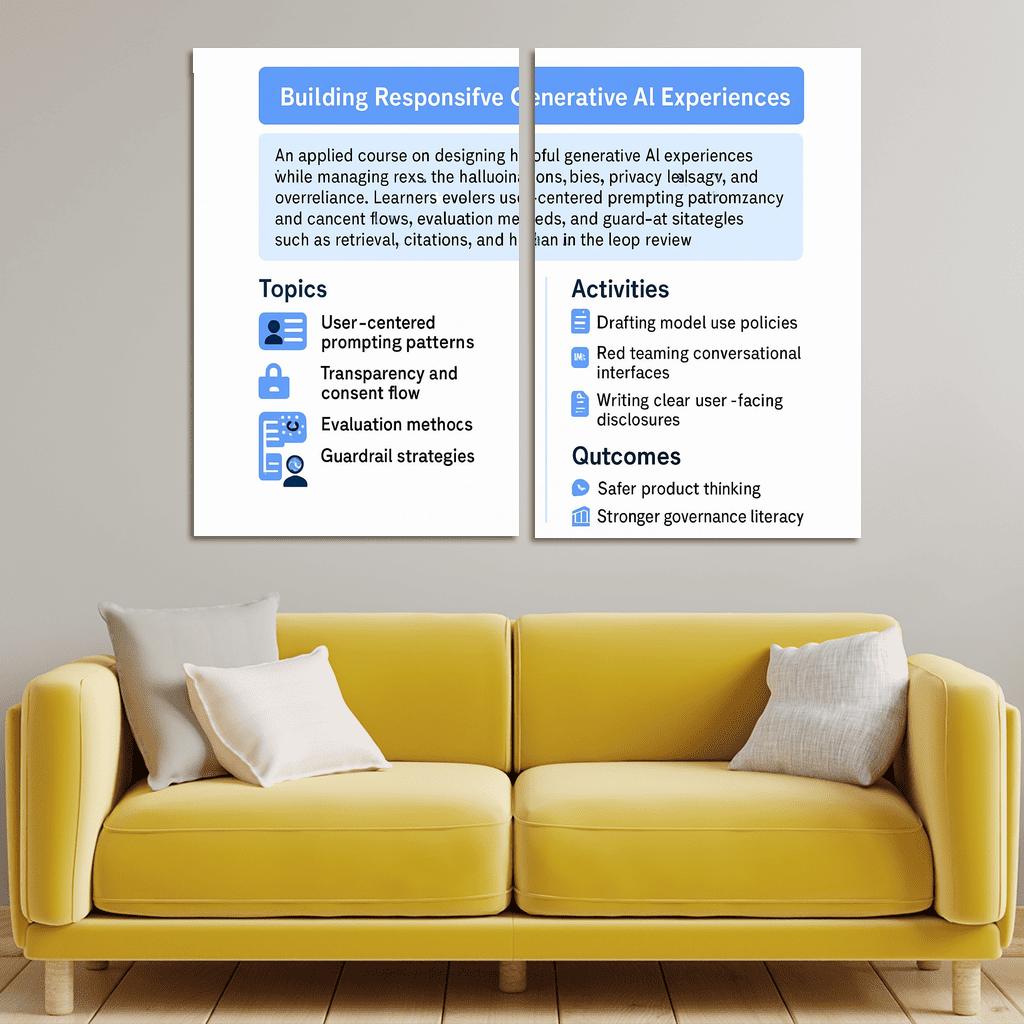 Ethical Design For Generative AI Products premium artwork frames