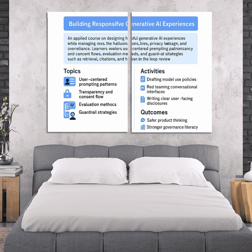 Ethical Design For Generative AI Products premium artwork frames