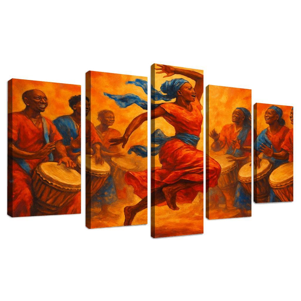Sabar Pulse The West African Drum Dance Tradition modern paintings frame