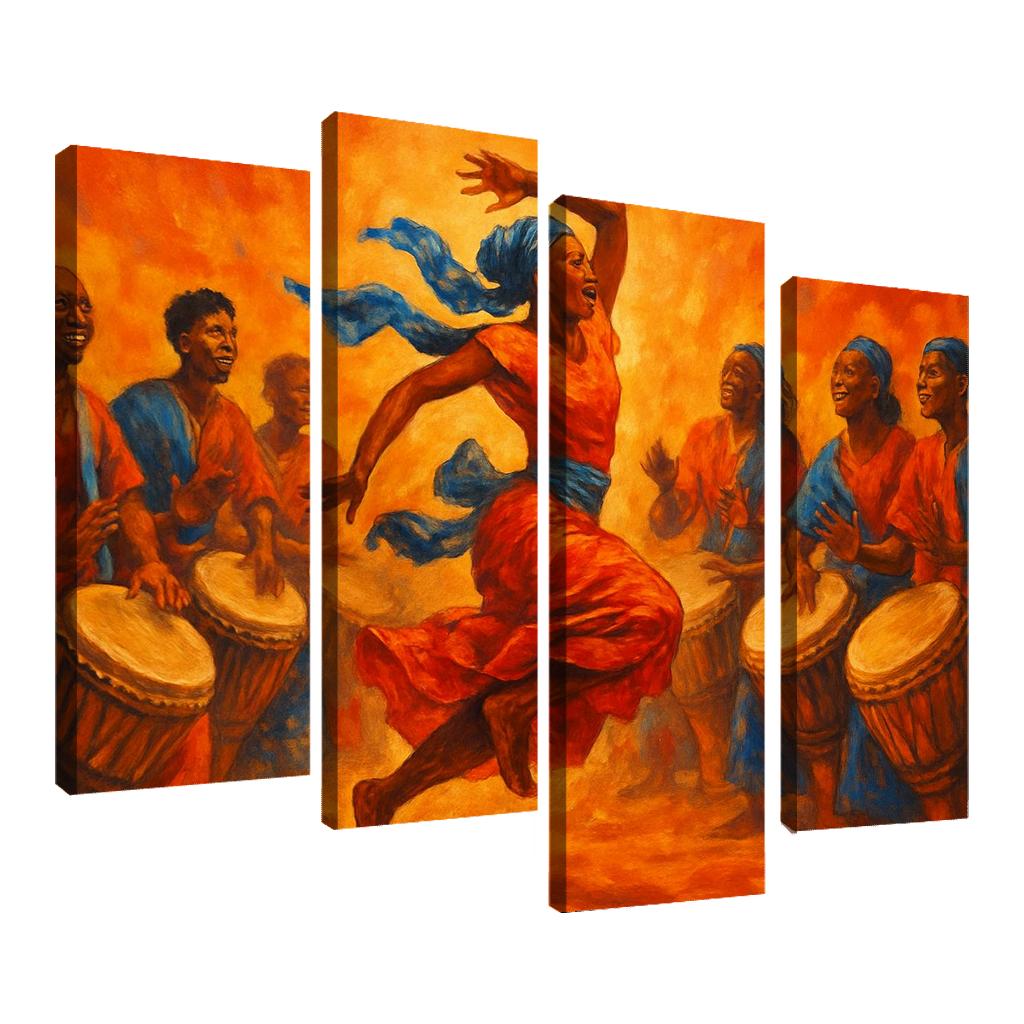Sabar Pulse The West African Drum Dance Tradition modern paintings frame