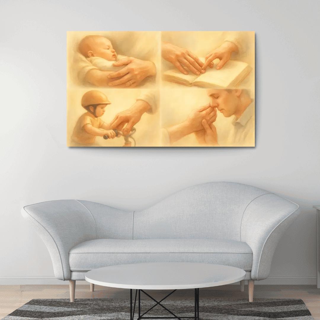 Her Hands Through The Years decor