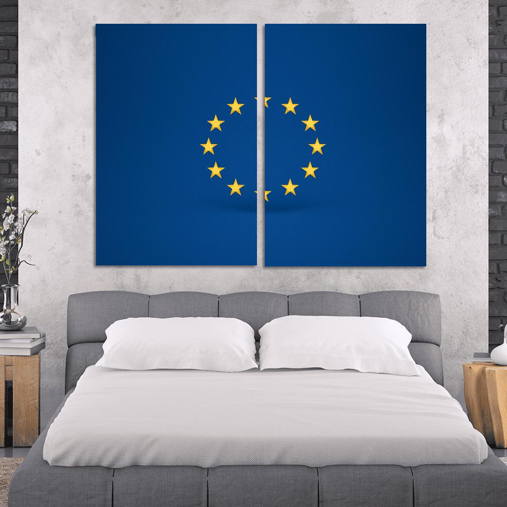 Circle Of Stars Unity canvas paintings frame