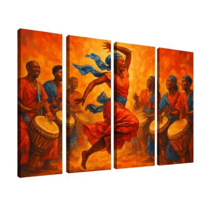 Sabar Pulse The West African Drum Dance Tradition modern paintings frame