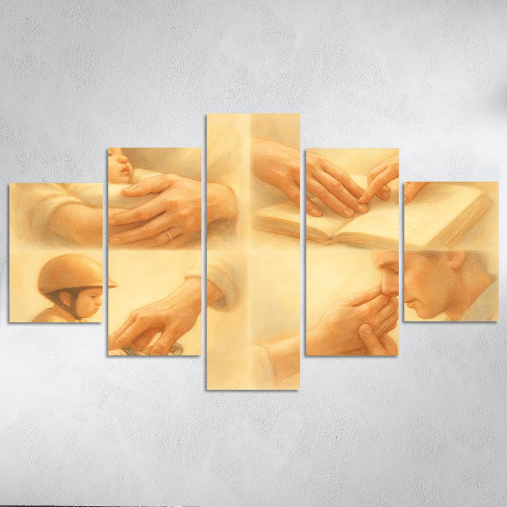 Her Hands Through The Years decor