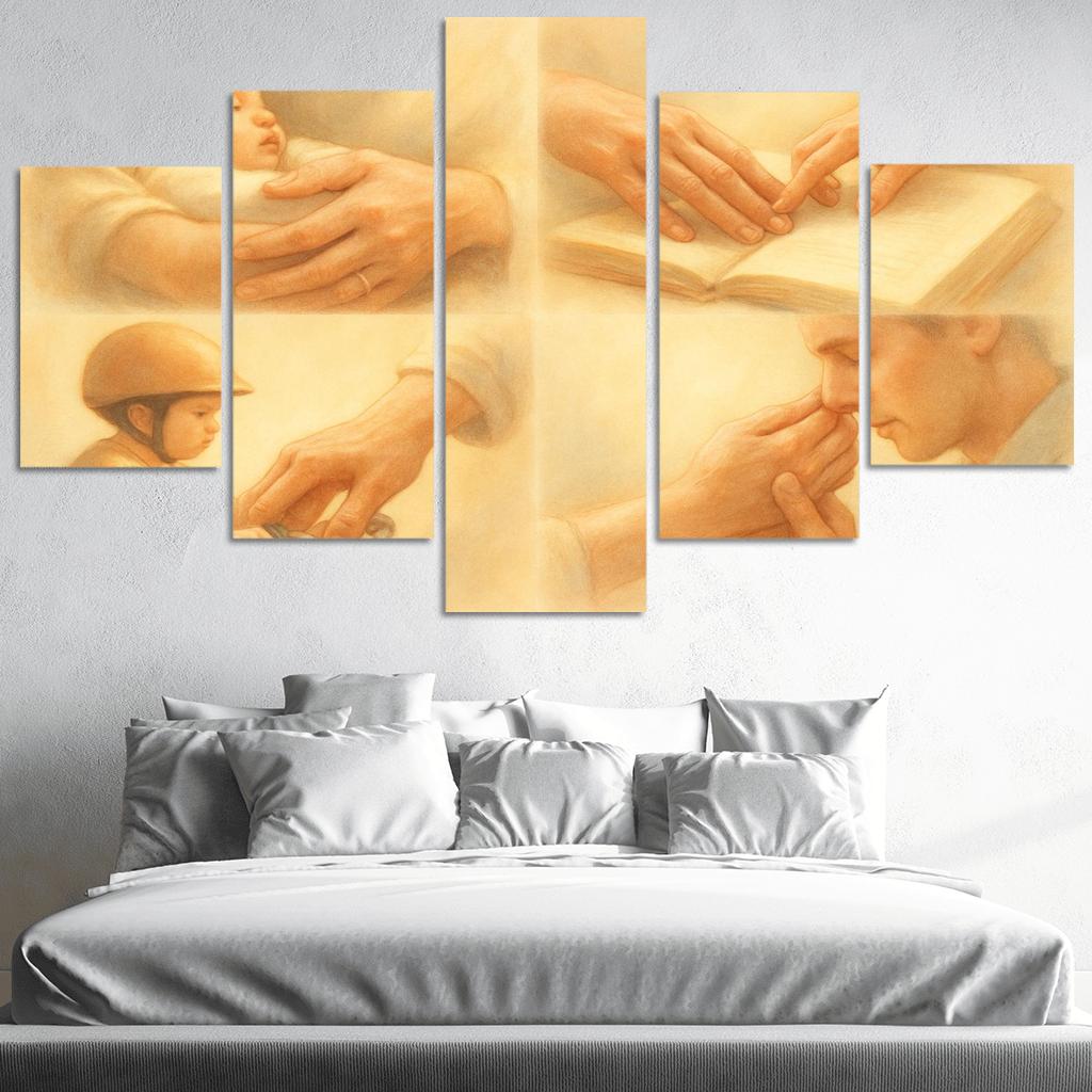 Her Hands Through The Years decor